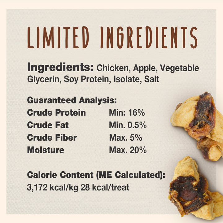 Cadet Gourmet Chicken &amp; Apple Wrapped Dog Treats 28 Ounce