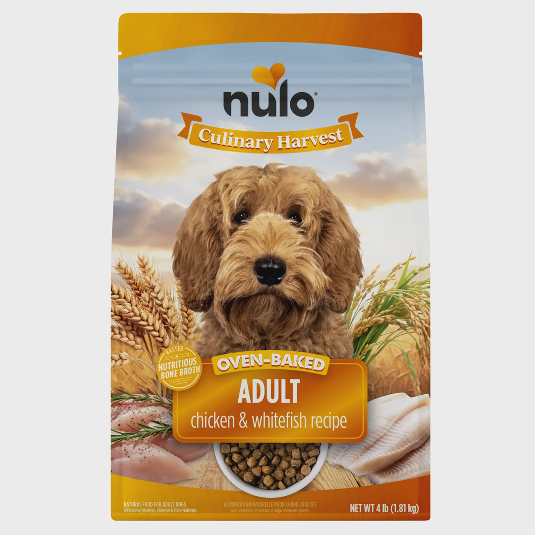 Nulo Culinary Harvest Baked Chicken Whitefish Dog 20 lb