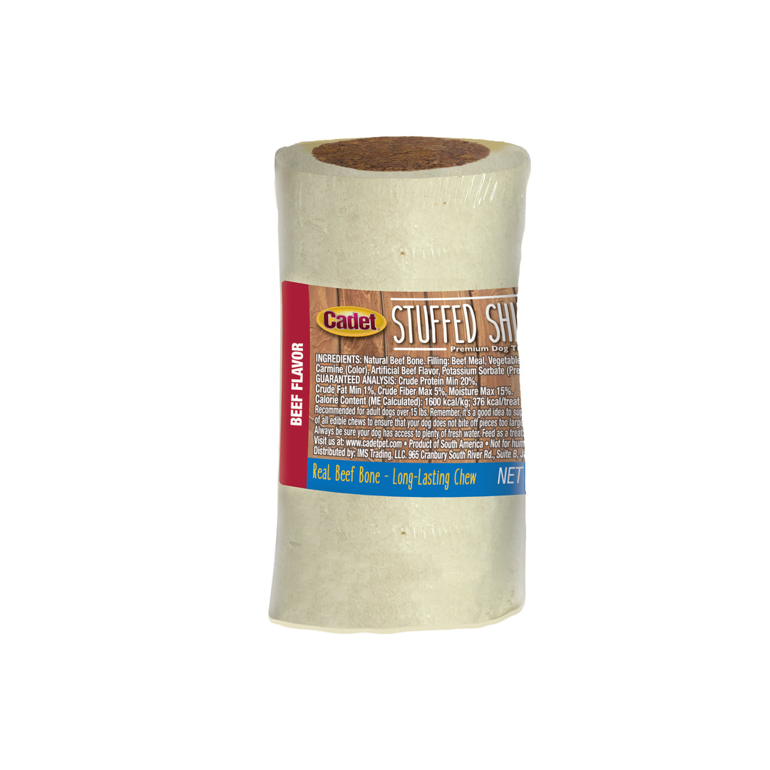 Cadet Stuffed Shin Bones for Dogs Beef Small (1 Count)