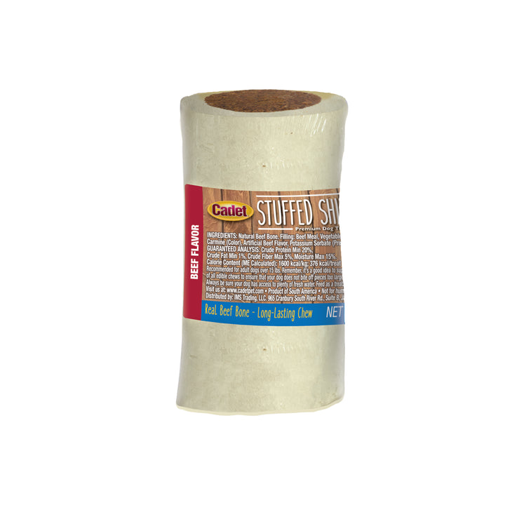 Cadet Stuffed Shin Bones for Dogs Beef Small (1 Count)