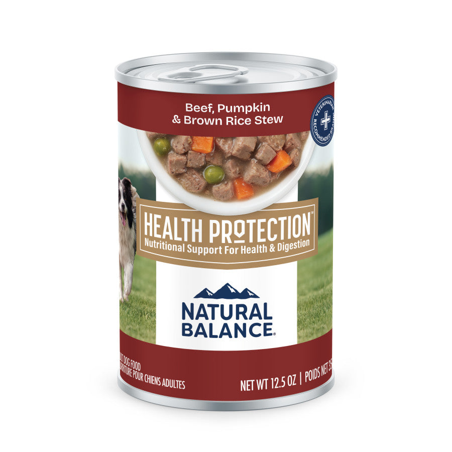 Natural Balance Health Protection Beef Pumpkin Stew Beef Pumpkin 12.5 oz