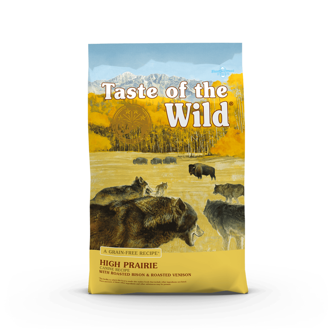 Taste of the Wild High Prairie with Bison and Venison Grain Free Dry Dog Food 5 lbs