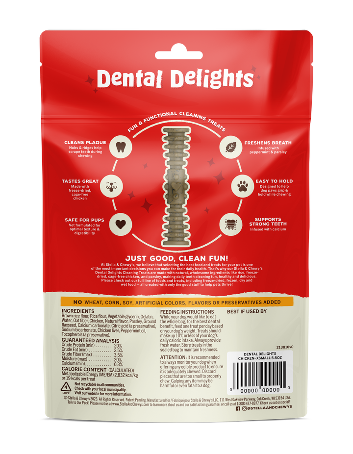 Dental Delights Extra Small – 23 ct