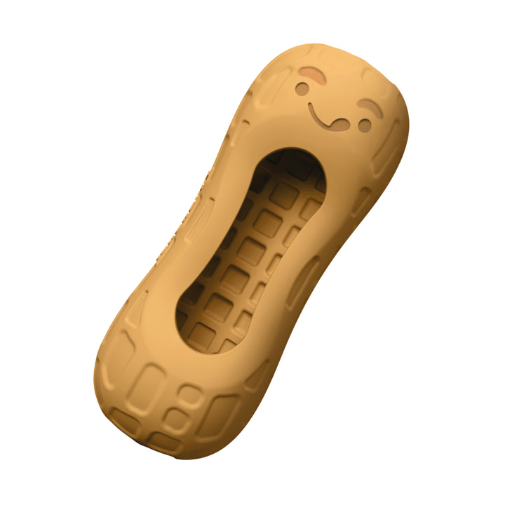 Nylabone Strong Chew Fillable Peanut Dog Chew Toy Peanut Butter Medium (1 Count)