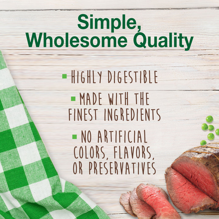 Nylabone Healthy Edibles All-Natural Long Lasting Chew Treats Roast Beef Medium (2 Count)
