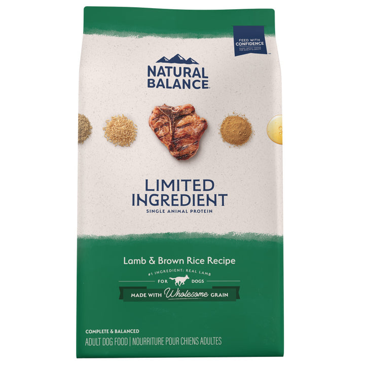 Natural Balance Lamb and Brown Rice 12lb