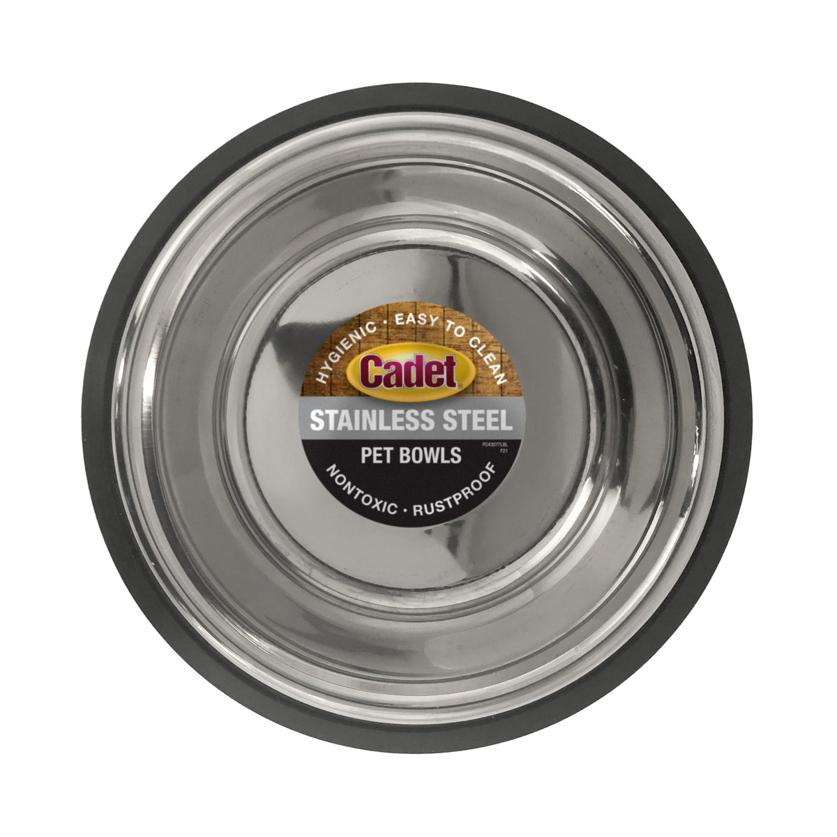 Cadet Stainless Steel No Spill Dog Bowls 24 Ounce