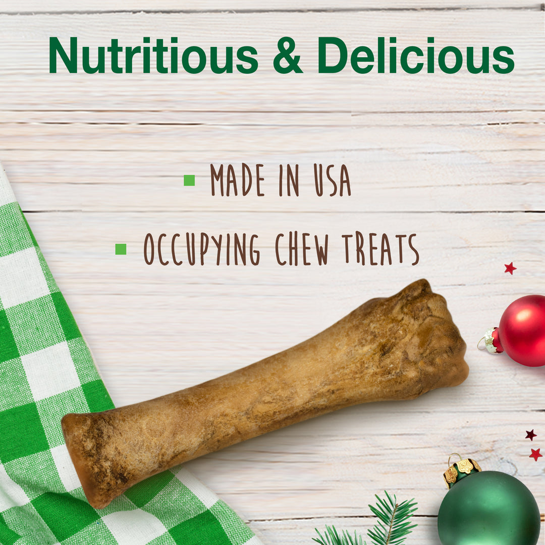 Nylabone Healthy Edibles All-Natural Long Lasting Chew Treats Bacon X-Large/Souper - 50+ lbs. (1 Count)