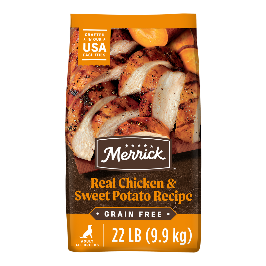 Merrick GF Chicken and Sweet Potato 22lb