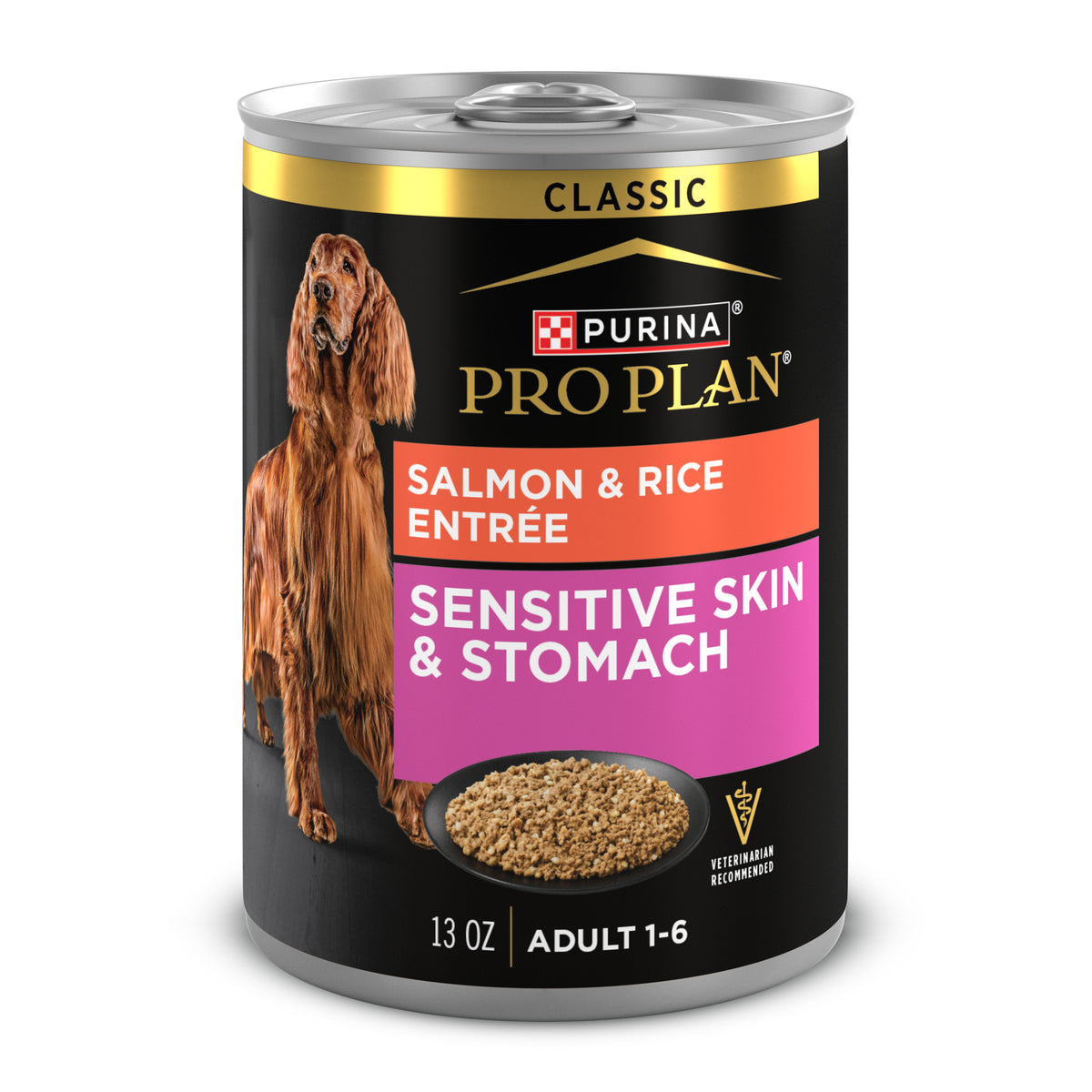 Pro Plan Sensitive Skin Stomach Salmon Rice Dog 13 oz