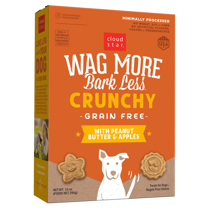 Cloud Star Wag More Bark Less Oven Baked GF Peanut Butter Apples