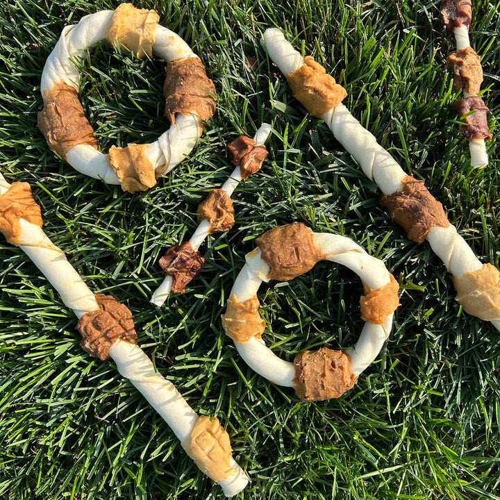 Cadet Gourmet Beef Hide Shish Kabob Dog Treats 24 Ounce