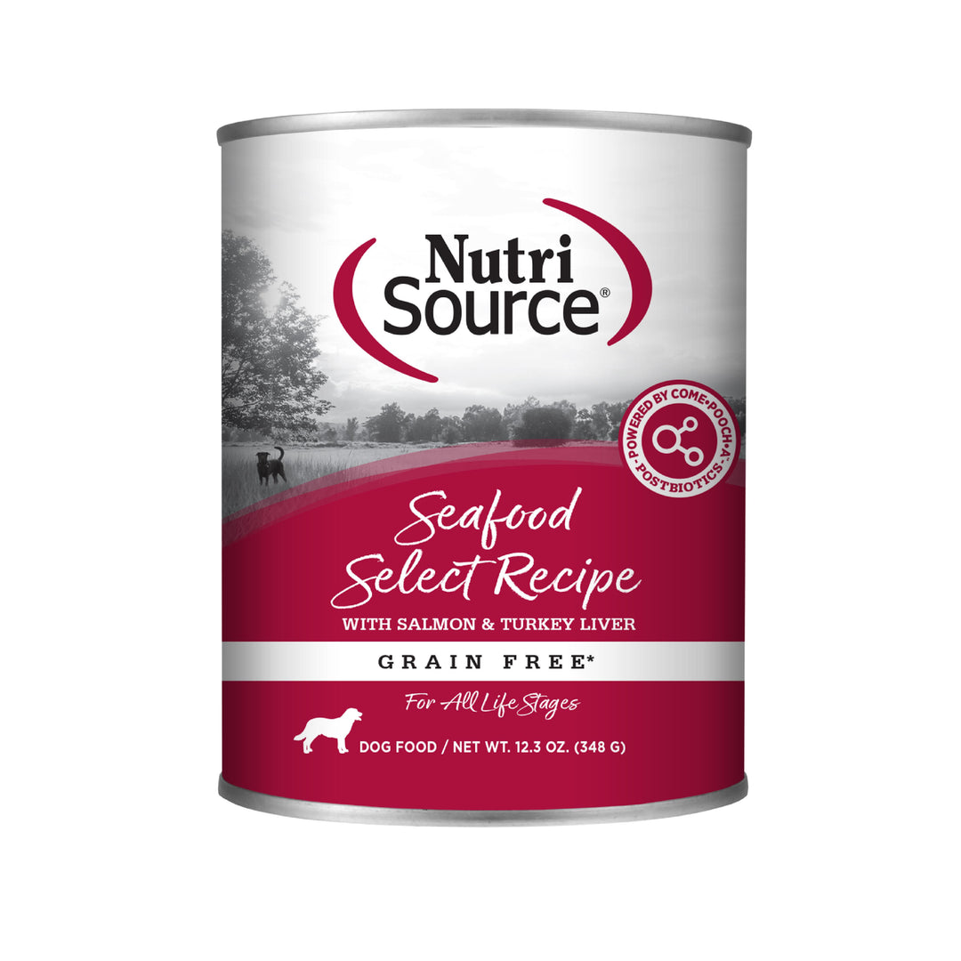 Nutrisource Dog Can GF Seafood Select 12.3 oz