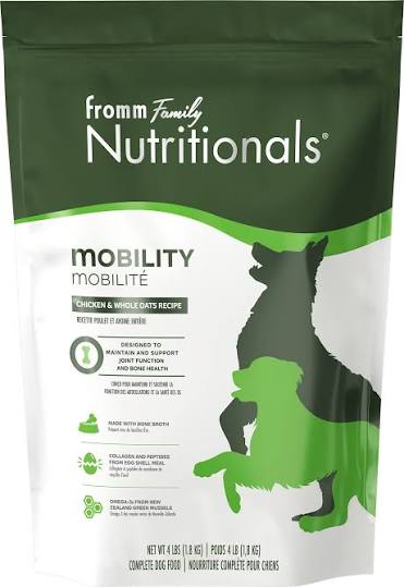 Fromm Dry Nutritionals Mobility Chicken Whole Oats 12LB