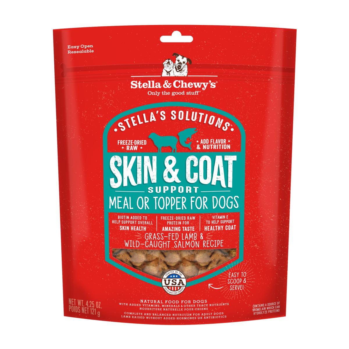 Freeze-Dried Solutions Skin & Coat Lamb & Salmon - 4.25 oz