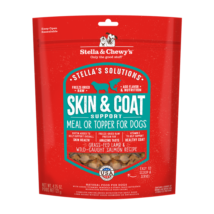 Freeze-Dried Solutions Skin &amp; Coat Lamb &amp; Salmon - 4.25 oz