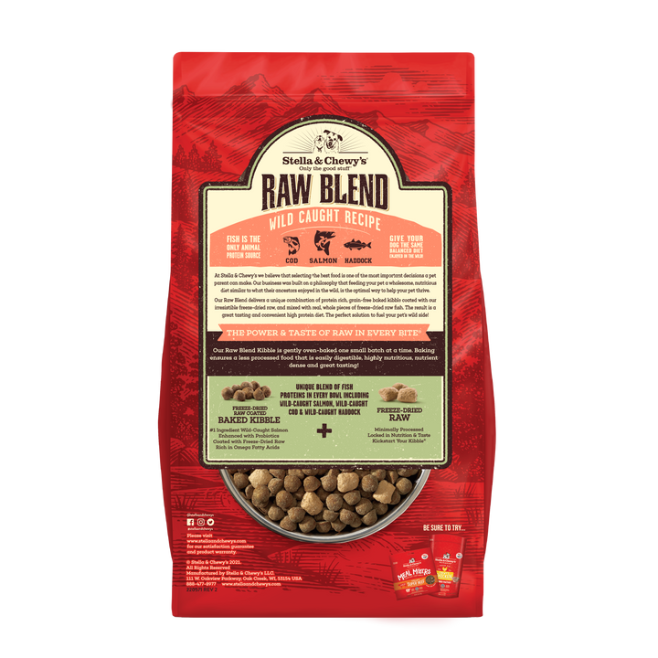 Kibble Raw Blend Wild Caught - 3.5 lb
