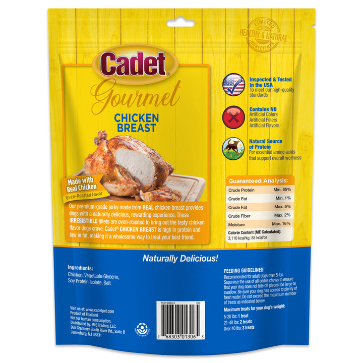Cadet Gourmet Chicken Breast Dog Treats 14 Ounce