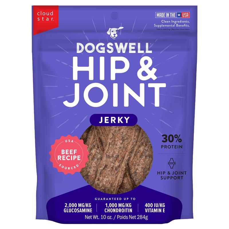 Dogswell Hip Joint Jerky Grain Free Beef for Dogs