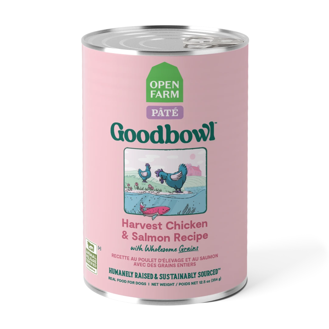 Open Farm Dog Can Goodbowl Chicken Salmon 12.5 oz