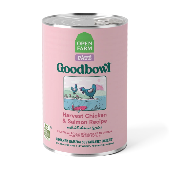 Open Farm Dog Can Goodbowl Chicken Salmon 12.5 oz