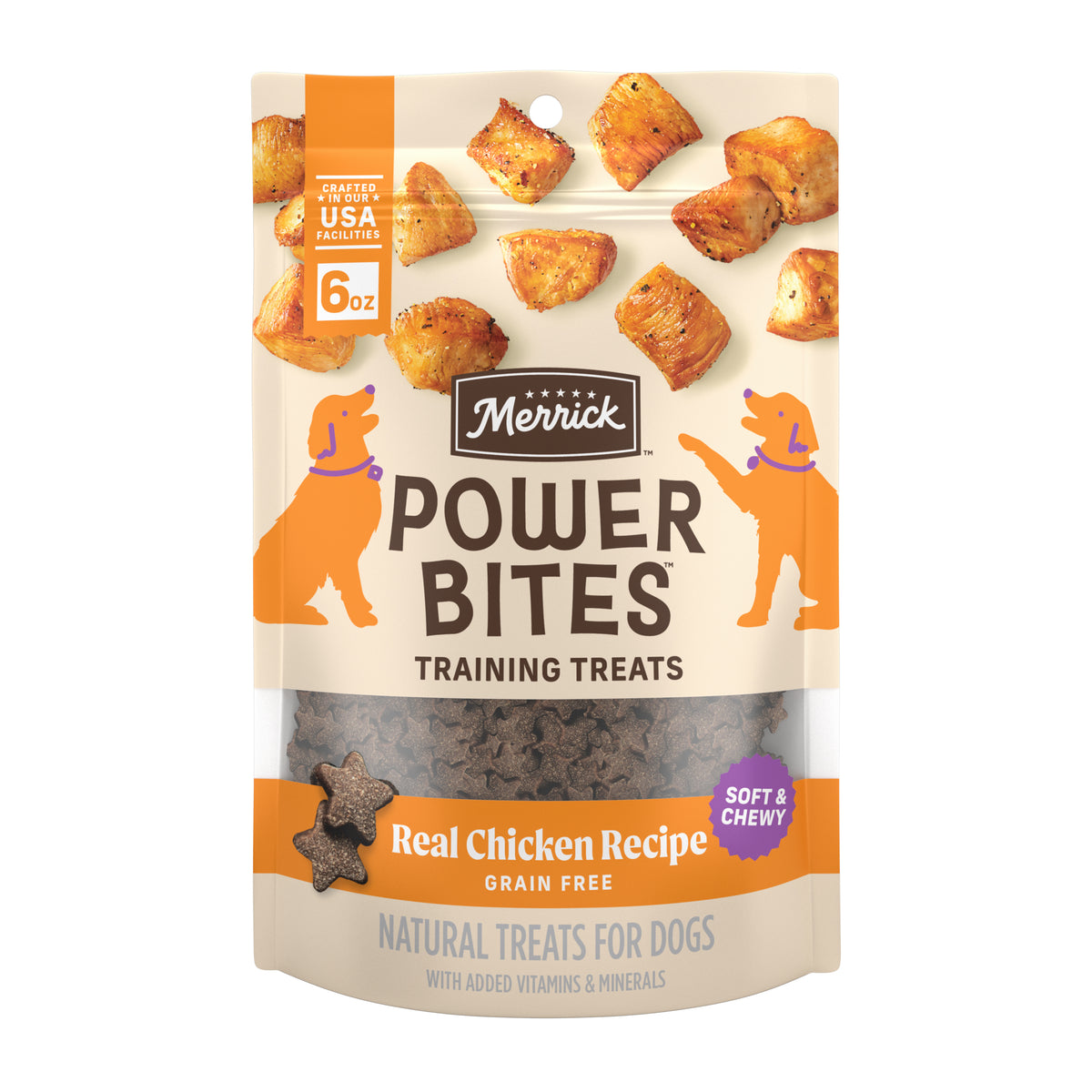 Merrick Power Bites Chicken Treats 6oz