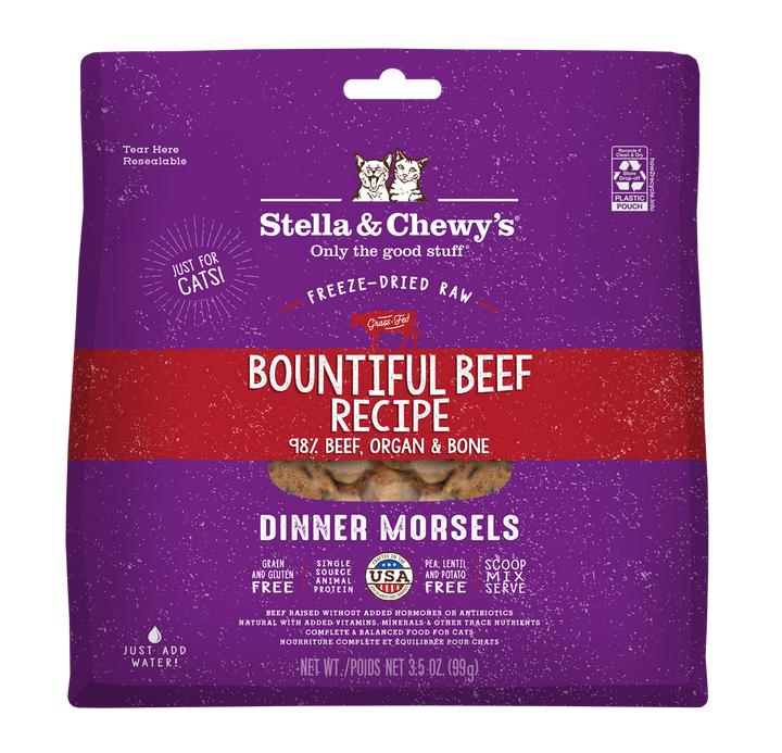 Freeze-Dried Bountiful Beef Morsels - 3.5 oz