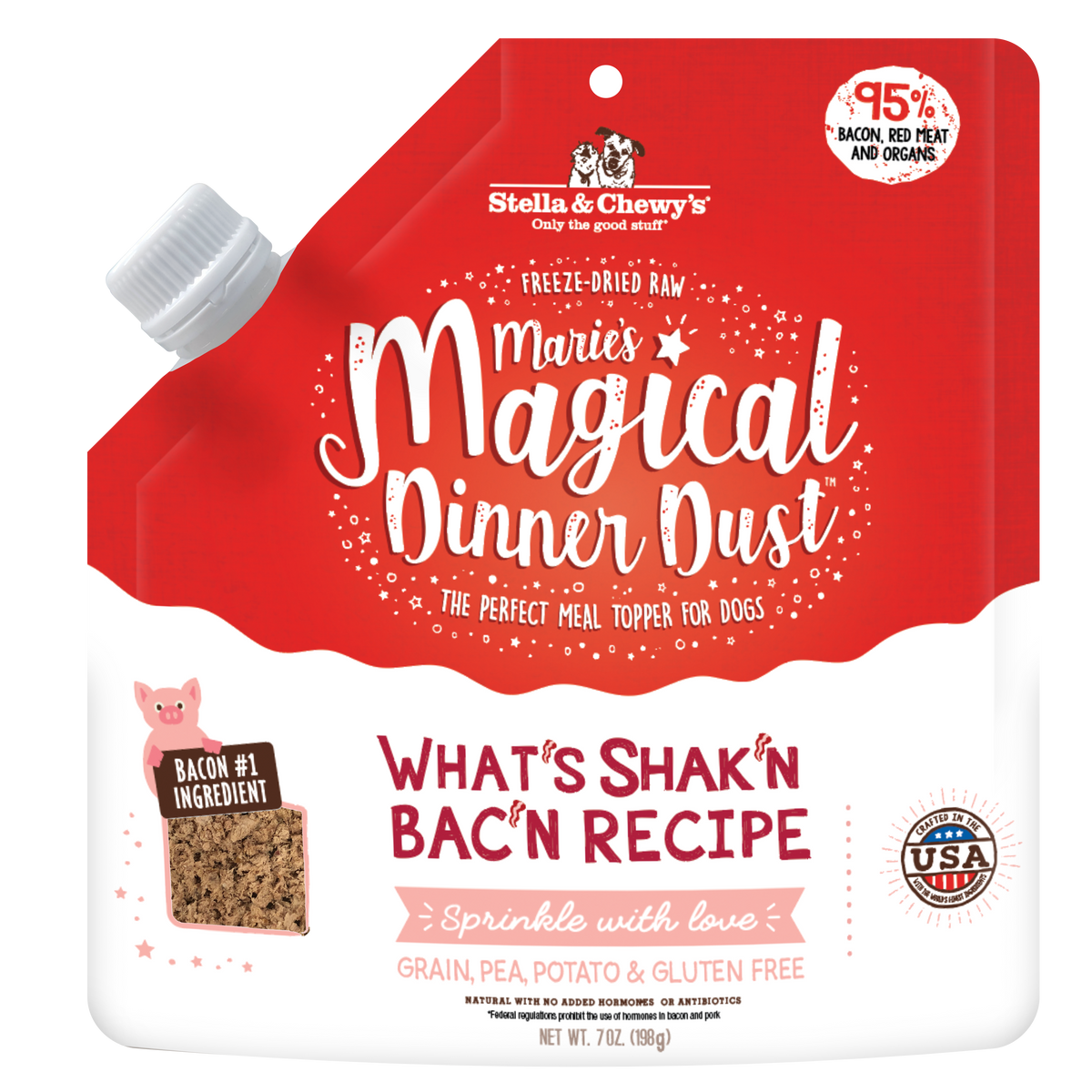 Marie's Magical Dinner Dust Bacon - 7 oz