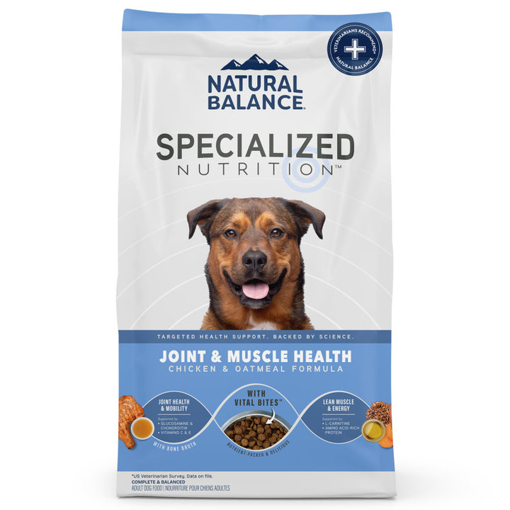 Natural Balance Specialized Joint Muscle Chicken Oatmeal 22 lb