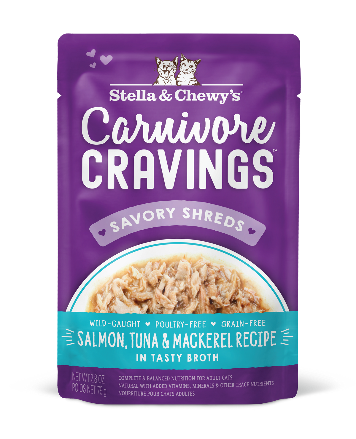 Carnivore Cravings Salmon, Tuna & Mackerel - 2.8 oz