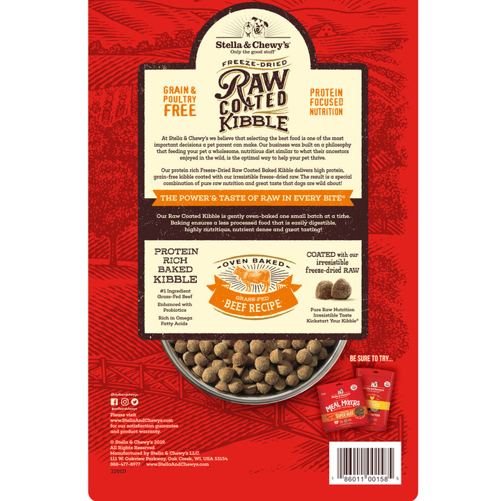Kibble Raw Coated Beef - 3.5 lb