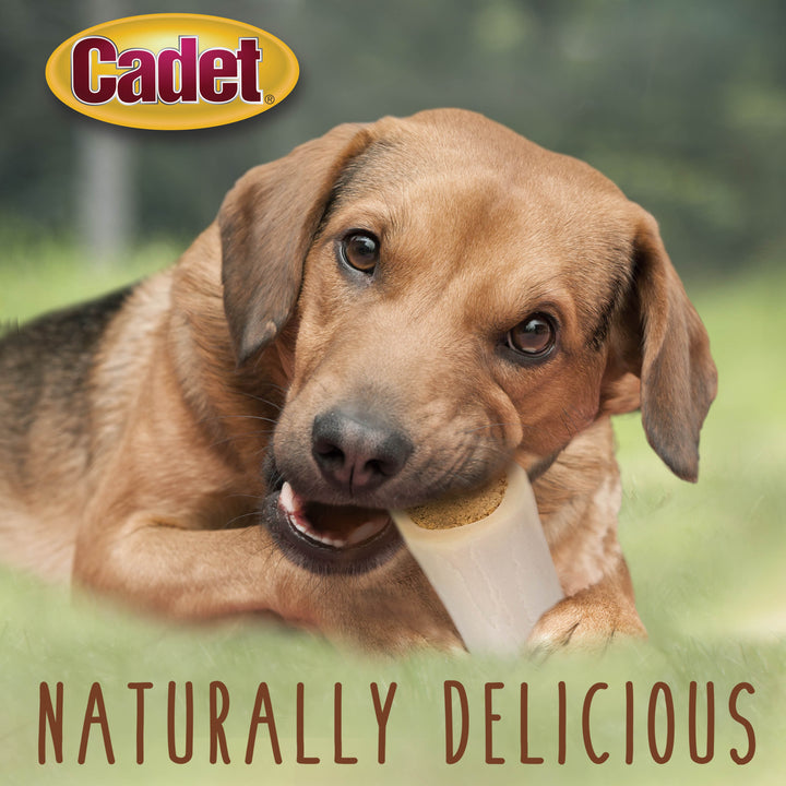 Cadet Double Stuffed Shin Bones for Dogs Bacon &amp; Cheese Small (1 Count)