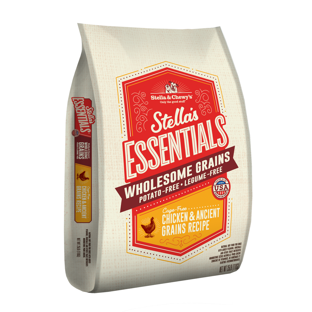 Stella's Essentials Chicken & Ancient Grains - 25 lb