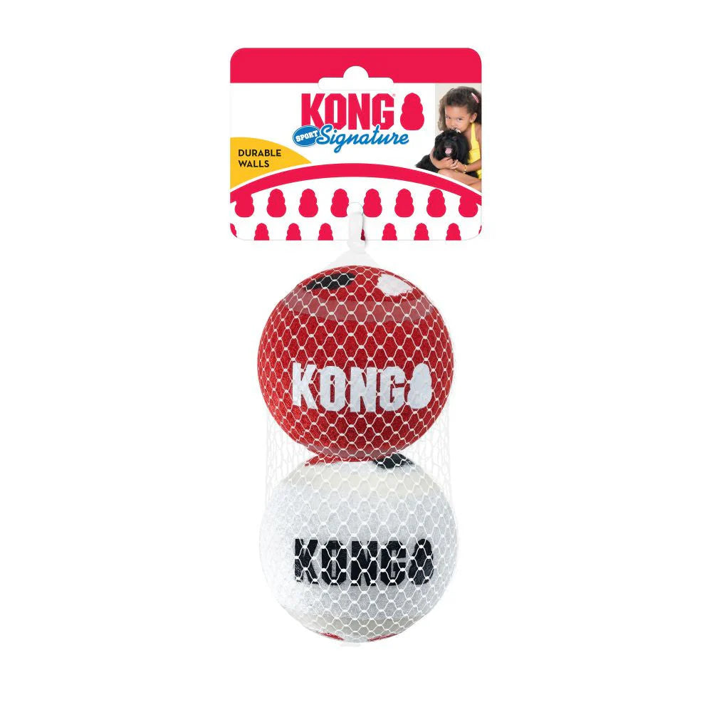 Kong Signature Sport Balls Large 2 Pack