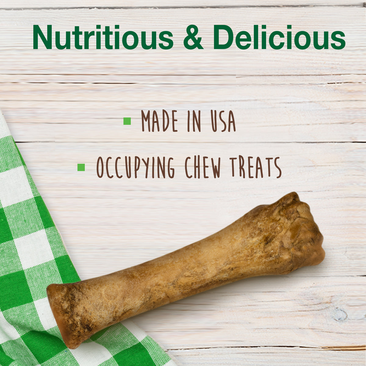 Nylabone Healthy Edibles All-Natural Long Lasting Puppy Chew Treats Lamb & Apple X-Large (1 Count)