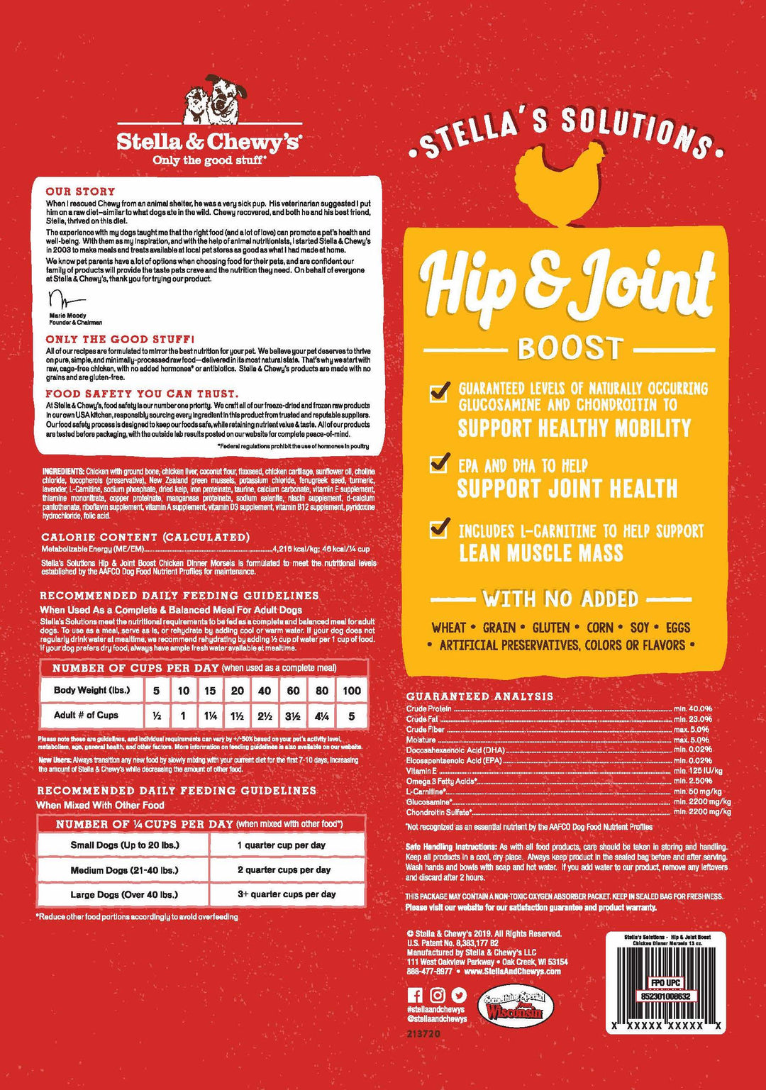 Freeze-Dried Solutions Hip &amp; Joint Chicken - 13 oz