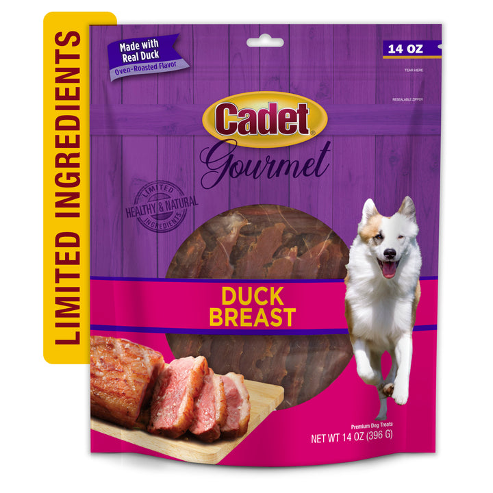 Cadet Gourmet Duck Breast Treats for Dogs 14 Ounce