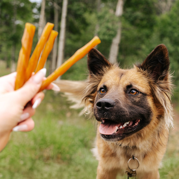 Cadet Chewalicious Rawhide-Free Natural Classic Chewy Twists Peanut Butter (15 Count)