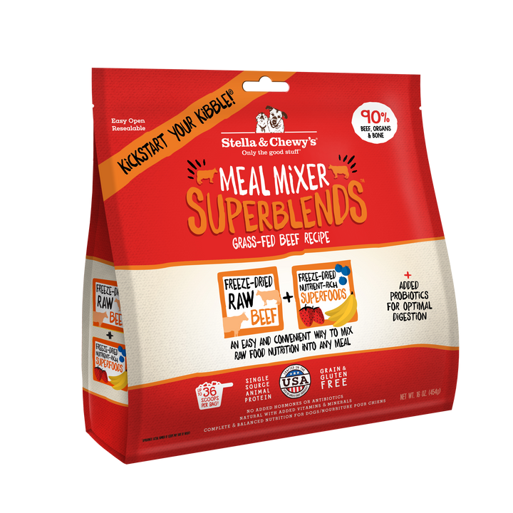 Freeze-Dried Meal Mixer Superblends Beef - 16 oz