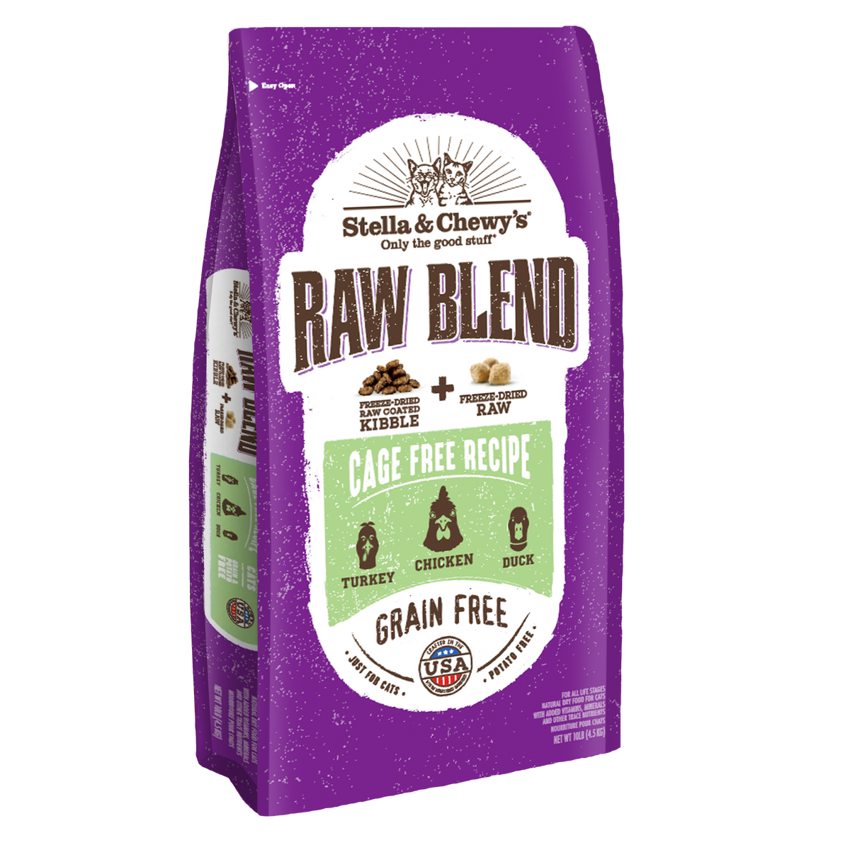 Kibble Raw Blend Cage Free - 10 lb