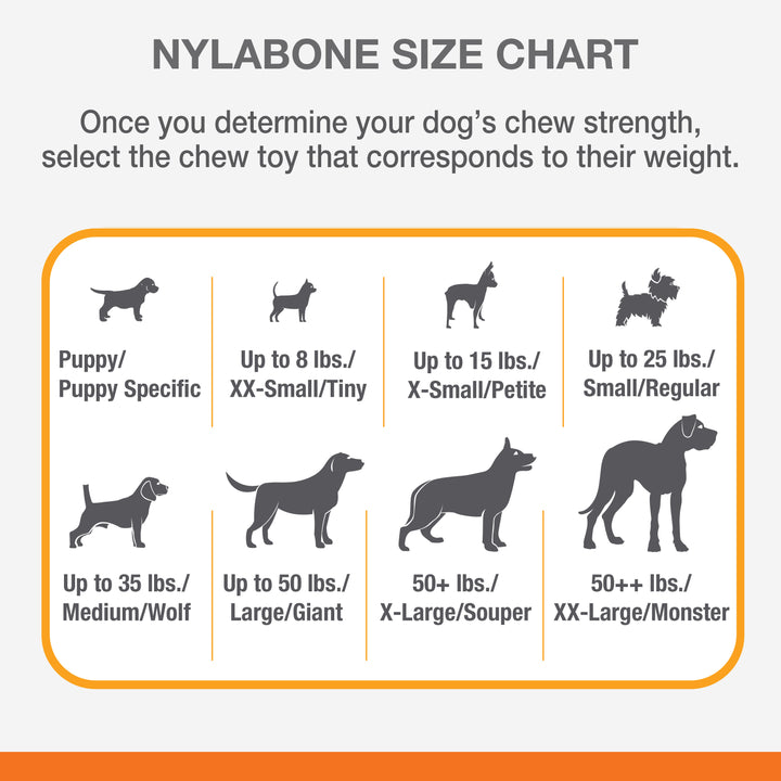 Nylabone Puppy Chew Starter Kit Chew Toy with Chew Treat Chicken &amp; Bacon Small (3 Count)