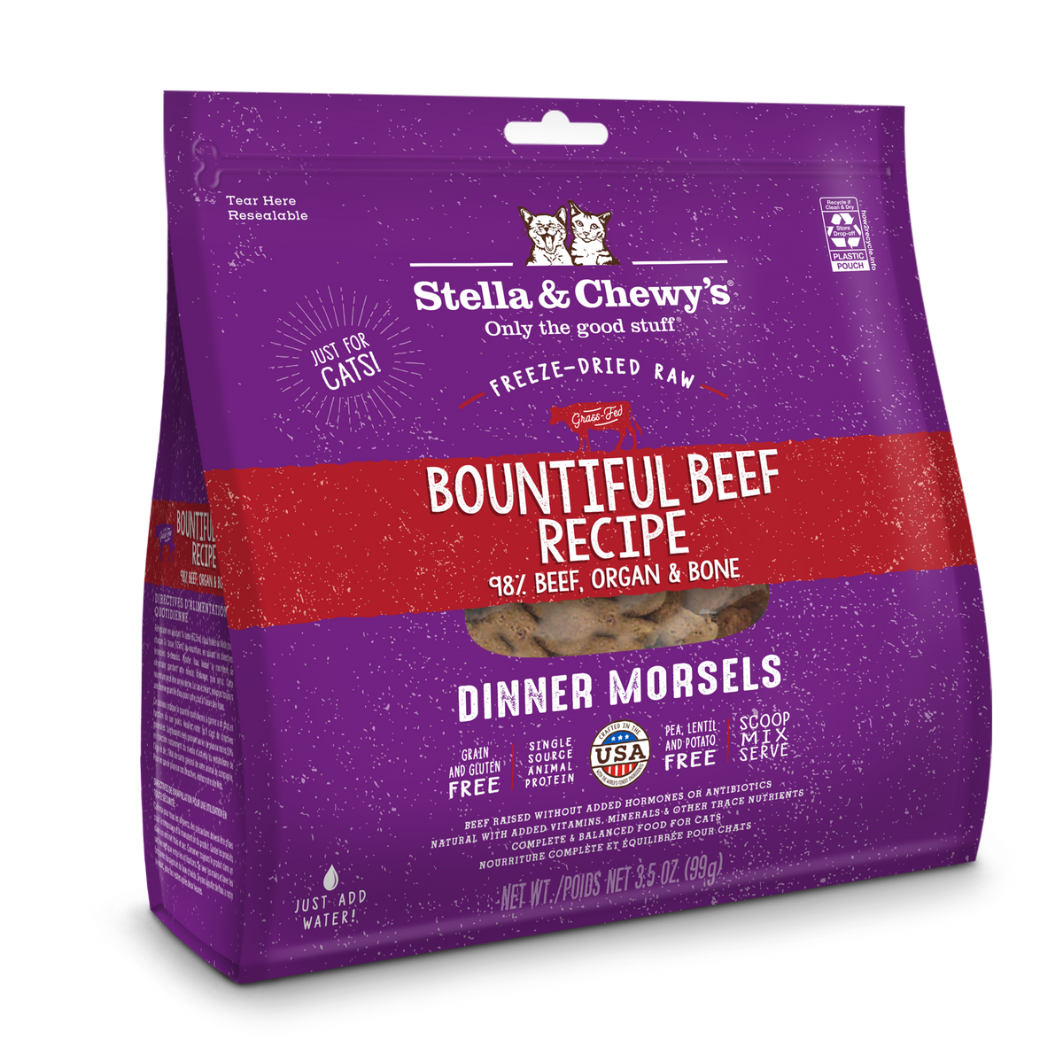 Freeze-Dried Bountiful Beef Morsels - 3.5 oz