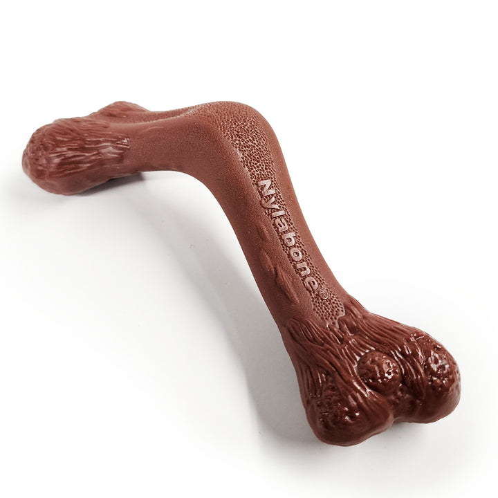 Nylabone Power Chew Elk Bone Alternative Chew Toy Venison X-Large (1 Count)