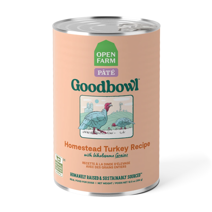 Open Farm Dog Can Goodbowl Homestead Turkey 12.5 oz