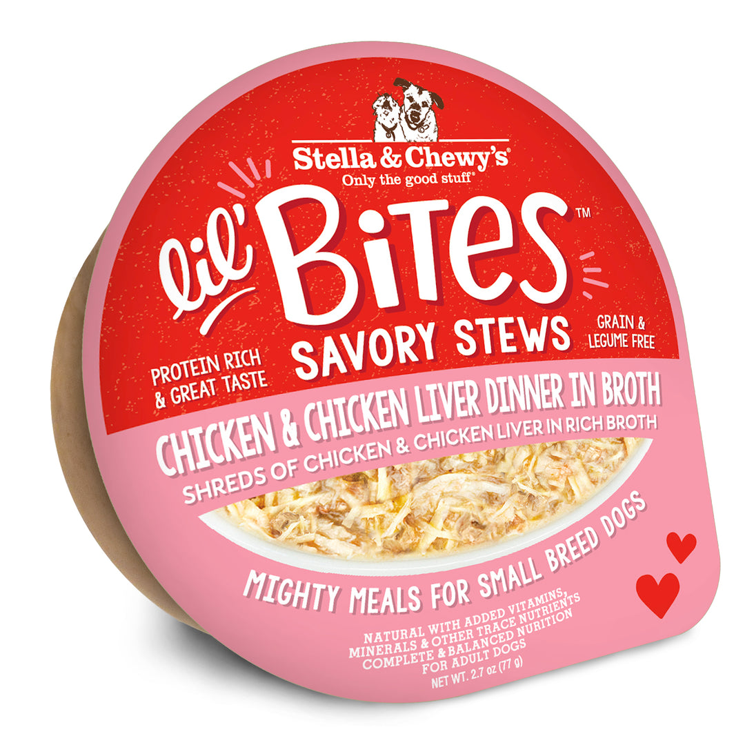Lil Bites Savory Stews Chicken &amp; Chicken Liver Dinner - 2.7 oz