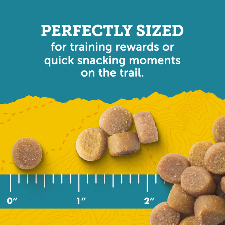 Zukes Puppy Naturals Pork and Chickpea Puppy Treat 5 oz unpacked