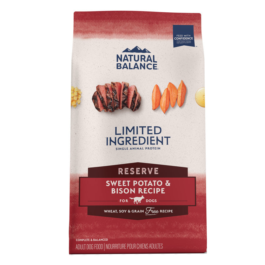 Natural Balance Bison and Sweet Potato 22lb