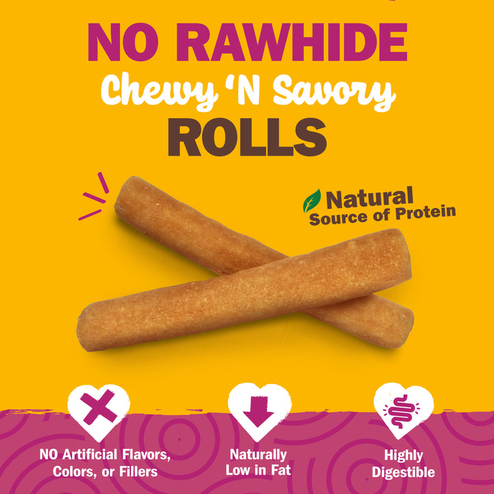 Cadet Chewalicious Rawhide-Free Natural Chewy &