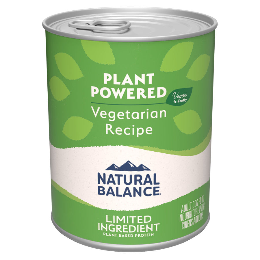 Natural Balance Pet Foods Limited Ingredient Plant Powered Vegan-Friendly Canned Dog Food 13 oz