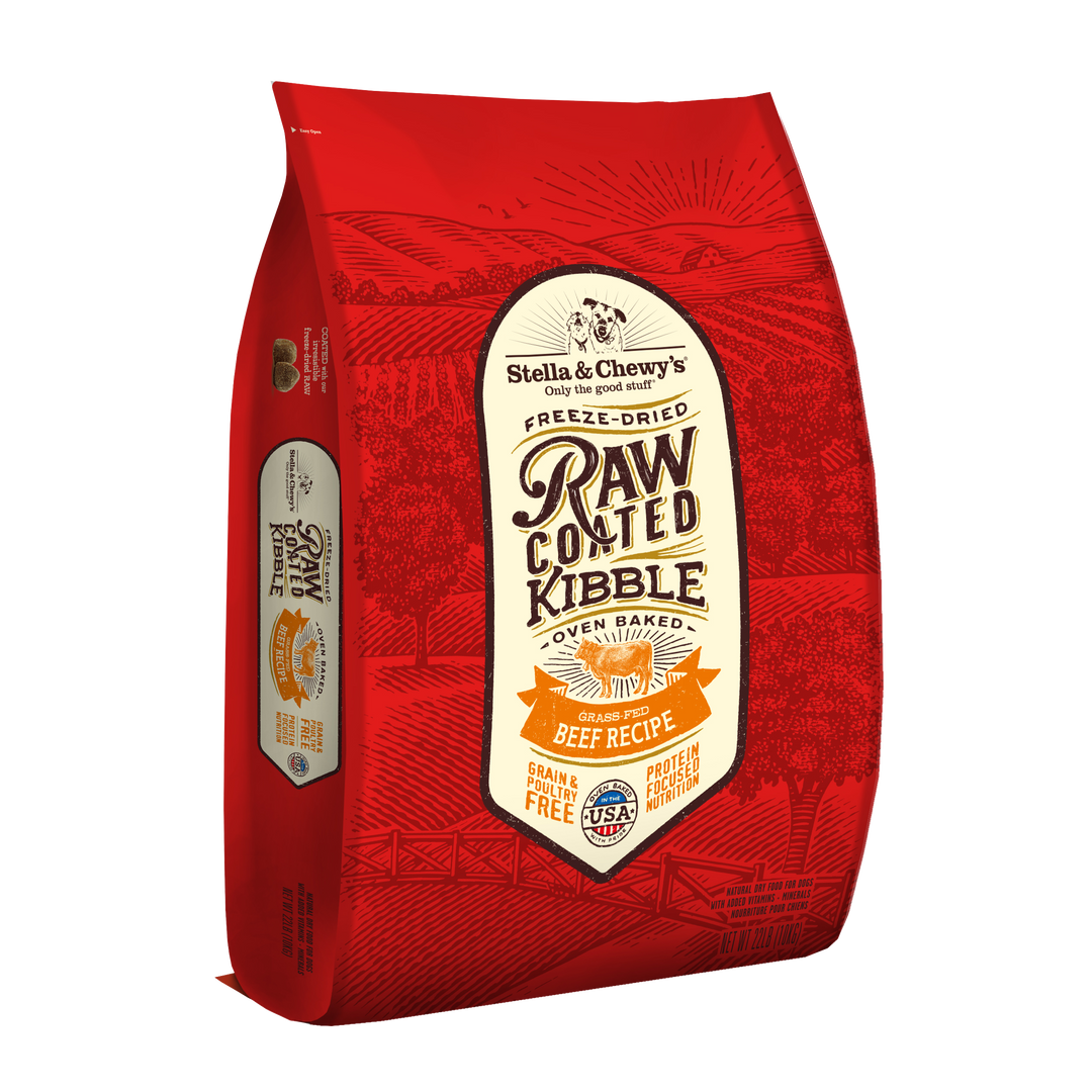Kibble Raw Coated Beef - 22 lb